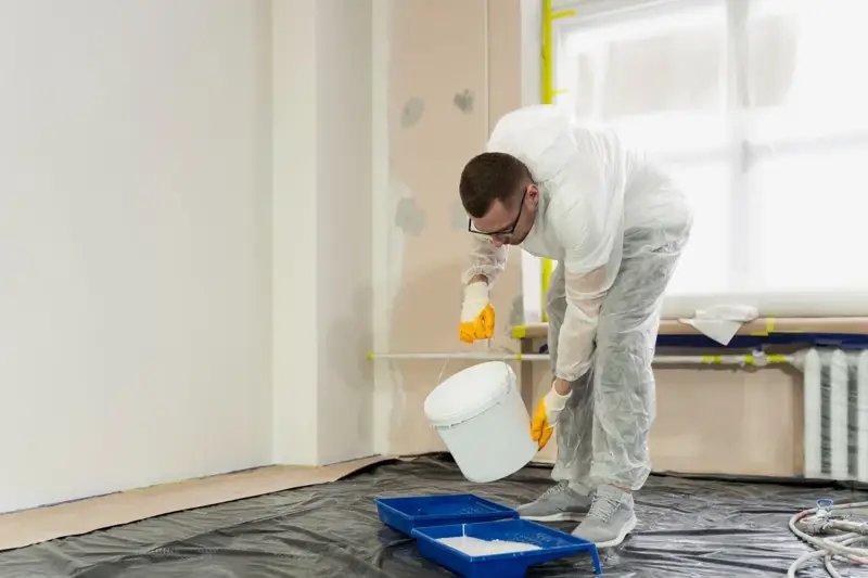 Interior painting project